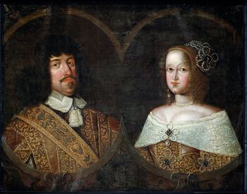 Kongen av Danmark og Norge ble valgt av det danske&amp;#160;riksrådet, helt til Fredrik 3. innførte&amp;#160;det arvelige kongedømmet&amp;#160;og eneveldet i 1660. Her&amp;#160;er han&amp;#160;malt sammen med dronning Sofie Amalie,&amp;#160;ca. 1643, ukjent kunstner. Les&amp;#160;om &amp;#160;kongen og riksrådets styring av Norge før eneveldet .&amp;#160;Foto: ukjent/Skokloster slott