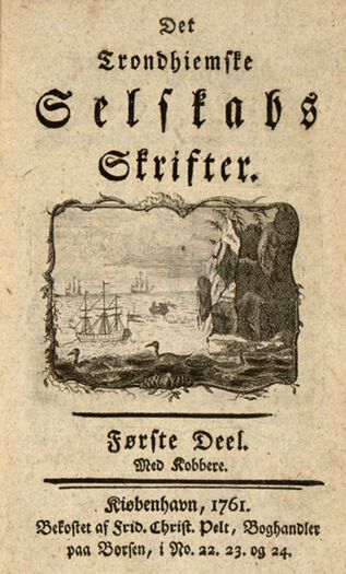 Biskopen i Trondheim, Johan Ernst Gunnerus, grunnla vitenskapsselskapet Det Throndhjemske Selskab i 1760. Men hadde Norge en opplysningstid? Foto: Det Kongelige Norske Videnskabers Selskap
