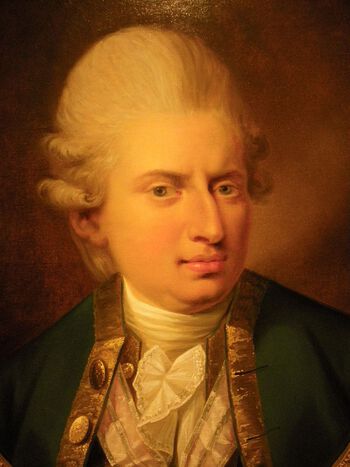 Dette er et portrett av Johann Friedrich Struensee, kongens livlege som forsøkte å innføre liberale reformer i Danmark-Norge. Han ble dømt for majestetsforbrytelse og halshugget.&amp;#160;Her er han malt av Jens Juel. Les&amp;#160;om Struensees reformiver og skjebne her .&amp;#160;Foto: Nasjonal­biblio­teket
