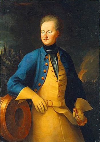 Portrett av den svenske kongen&amp;#160;Karl 12. malt av Axel Sparre i 1715. Året etterpå forsøkte han å invadere Norge, og under det andre forsøket i 1718, ble han drept ved Fredriksten festning i Halden. Les om Karl 12.s invasjoner av Norge under den store nordiske krig . Foto: Nationalmuseum, Stockholm/CC pdm