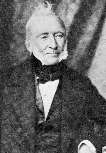Nicolai Emanuel de Thygeson (1772–1860) var både&amp;#160;kaperreder og stiftamtmann i Kristiansand. Les om handelsblokaden og sjørøveri&amp;#160;under napoleonskrigene . Foto: ukjent/falt i det fri&amp;#160;