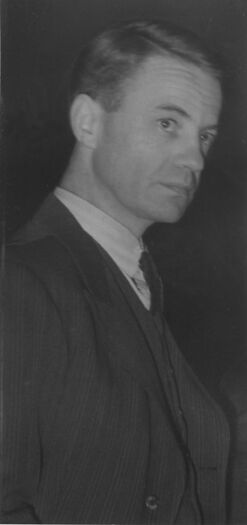 Landsorganisasjonens advokat Viggo Hansteen ble henrettet av den tyske okkupasjonsmakten etter en omfattende og spontan streik i 1941. Les mer om LOs kamp mot nazifisering under okkupasjonen . Foto: Aftenposten/NTB scanpix