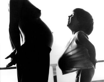 Årets bilde 1983. Antallet enslige forsørgere har økt sterkt siden 1970-tallet, de fleste er kvinner. Les mer om hvordan familiemønstre har endret seg siden 1970-tallet . Foto: Hans Olav Forsang/VG/NTB scanpix