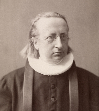 portrett av biskop Johan Christian Heuch.