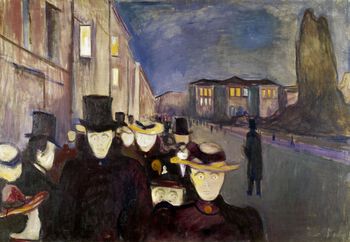Aften på Karl Johan (1892)