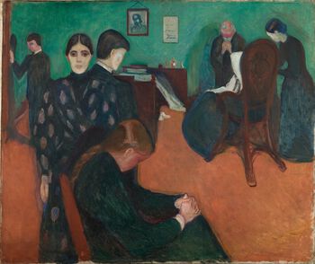 Døden i sykeværelset (1893)