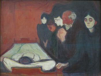 Ved dødssengen (1895)