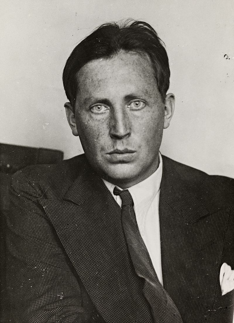 Portrettfotografi av Nordahl Grieg